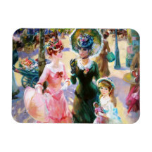 Un amour de mère. Aimant de cadeau du jour de mère Magnets Rectangulaire