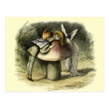 "Un baiser féerique" par Doyle - carte postale
