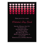 Un bon nombre d'invitation de Saint-Valentin de co