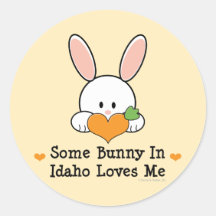 Un certain lapin en Idaho m'aime des autocollants