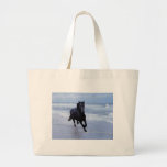 Un cheval sauvage et libre sac fourre-tout