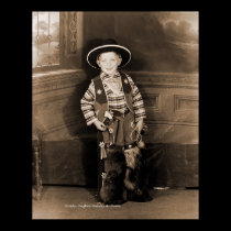 Un cowboy sonnant de enracinement posters