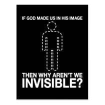 un dieu nous avons-nous faits dans son image, pour cartes postales