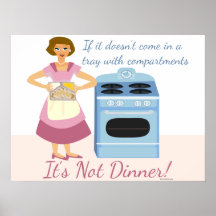 Un dîner gelé signifie le dîner affiches