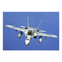 Un frelon F/A-18 participe à une mission Photographes