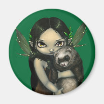 "Un furet et son" aimant féerique