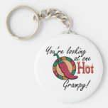 Un Grampy chaud Porte-clefs