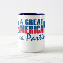 un grand thé américain partier tasses