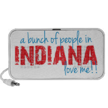 Un groupe de personnes en Indiana m'aiment ! ! Haut-parleurs Mobiles