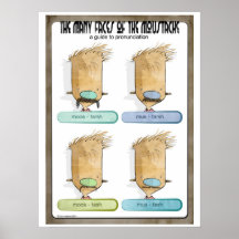 Un guide de prononciation posters