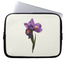 Un iris pourpre trousse pour ordinateur portable