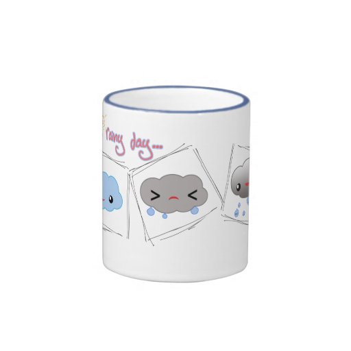 Un jour pluvieux… tasse à café