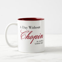 Un jour sans Chopin… Tasse À Café
