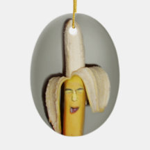 Un mal de tête de division de banane ornements