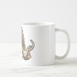 Un mammouth laineux amical mignon mug