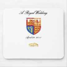 Un mariage royal tapis de souris