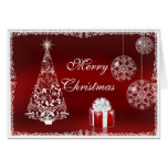 Un message vintage de Joyeux Noël Carte