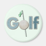 "Un mot : Golf " Magnets