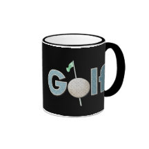 "Un mot : Golf " Tasse À Café