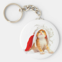 Un No�l de chat - Porte-clefs