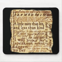 Un nouveau drame - Hamlet Mousepad Tapis De Souris