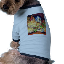 Un oeil ouvert t-shirt pour chien