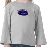 Un papa est un policier t-shirts