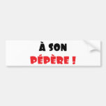 Un pépère de fils ! adhésifs pour voiture