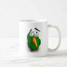 Un perroquet farfelu mug