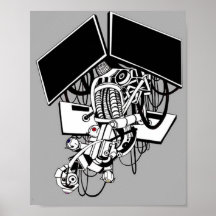 Un petit travail de circuit poster