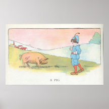 Un porc affiche