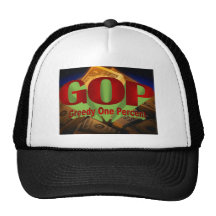 Un pour cent avide casquettes