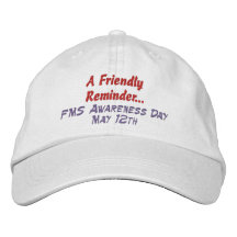 Un rappel amical…, conscience DayMay 12ème de FMS Casquette Brodée
