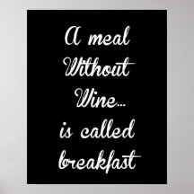 Un repas sans vin… posters