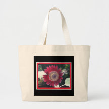 Un sac rouge de tournesol