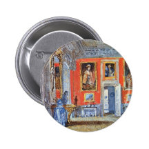 Un salon par Turner Joseph Mallord William Badges Avec Agrafe