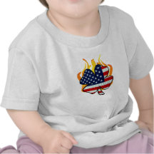 Un sapeur-pompier américain irlandais t-shirt