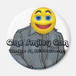 Un smiley peut faire une différence magnets pour réfrigérateur