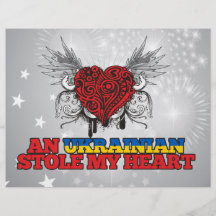 Un Ukrainien a volé mon coeur Tract Customisé