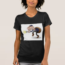 un voleur pendant la nuit t-shirts