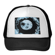 Un voyage à la lune casquettes