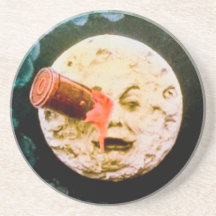 Un voyage à la lune dessous de verre