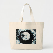 Un voyage à la lune sac fourre-tout