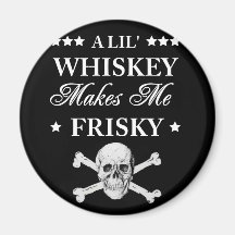 Un whiskey de Lil me rend vif Aimants
