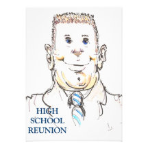 Uncle Bill High School Reunion Invitation