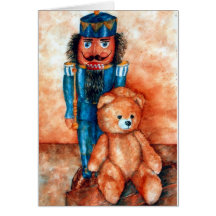 Und Bärchen de Nußknacker Cartes De Vœux