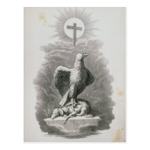 Une allégorie de Rome Carte Postale