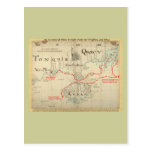 Une carte authentique de 1690 pirates (avec des em cartes postales