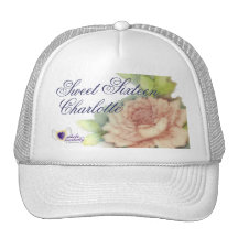 Une Casquette-Personnaliser rose anglaise de sweet