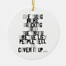 une chose plus choquante que la citation de vérité ornements de noël